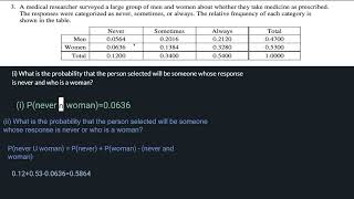 2019 AP Stats Free Response- Question 3: Parts A & B