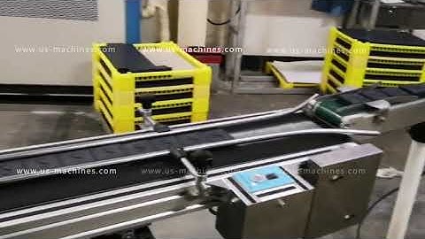 Soap bar automatic conveying feeding 3D film  overwrapping sealing packaging machine