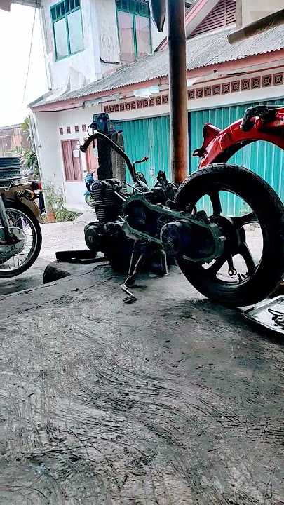 bengkel motor tua #shorts #storywa