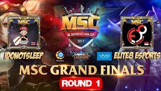 The third match was idonotsleep from thailand vs elite 8 indonesia.
showed their superior skill and teammates power at first m...