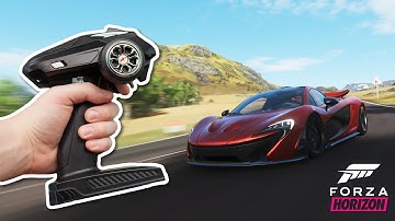 Playing Forza Horizon with a Modified RC Controller