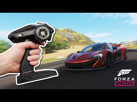 Playing Forza Horizon with a Modified RC Controller