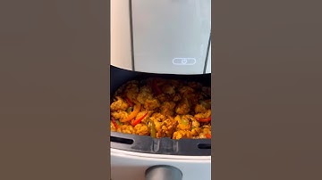 Air Fryer Chicken Fajitas 🤤 Check out the recipe in the description!