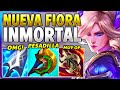 😱¡100% A 0% EN 2 SEGUNDOS! La *NUEVA FIORA* CORTE FEÉRICA *DESINTEGRA* a DR. MUNDO de 3 AUTOATAQUES!