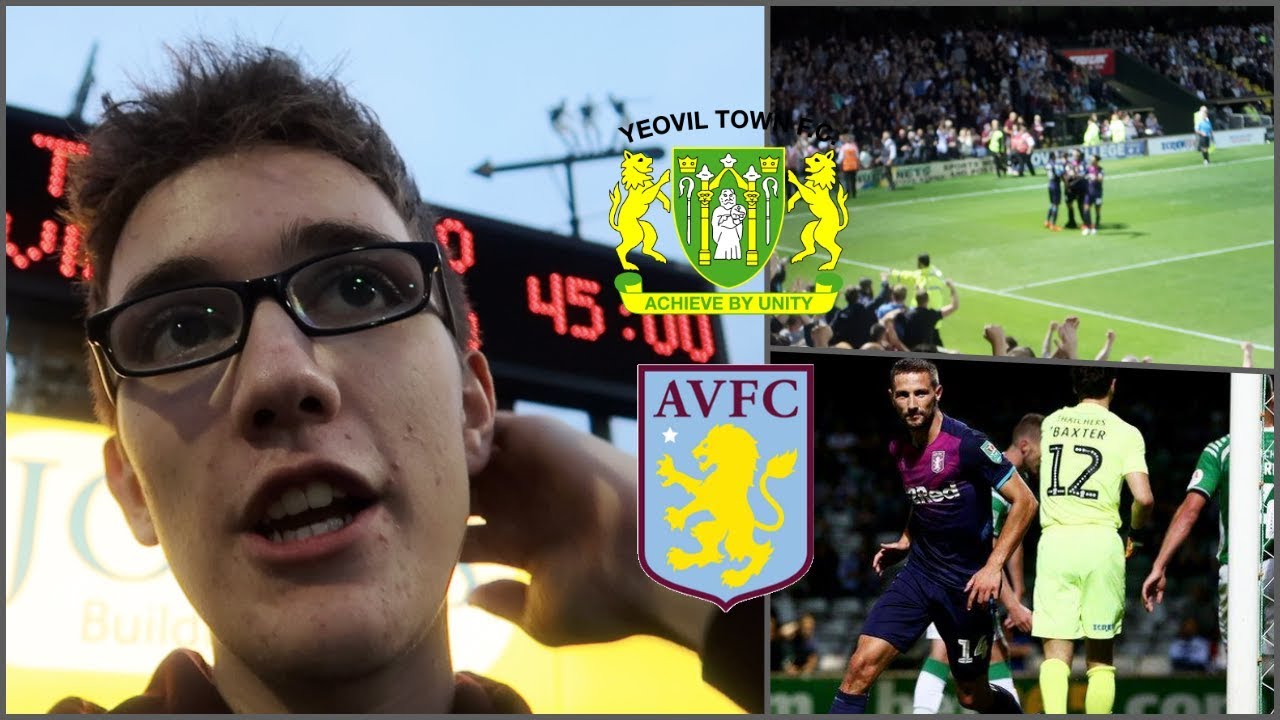 YEOVIL TOWN 0-1 ASTON VILLA | 14/8/18 | LATE CUP DRAMA *VLOG* awaydays cagoule