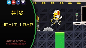 Health Bars and Player Health Script C# Unity