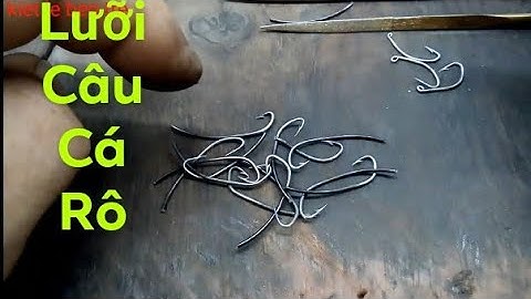 lưỡi câu cá rô