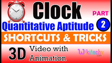 Clock 2 aptitude shortcuts and tricks online videos lectures preparation tips