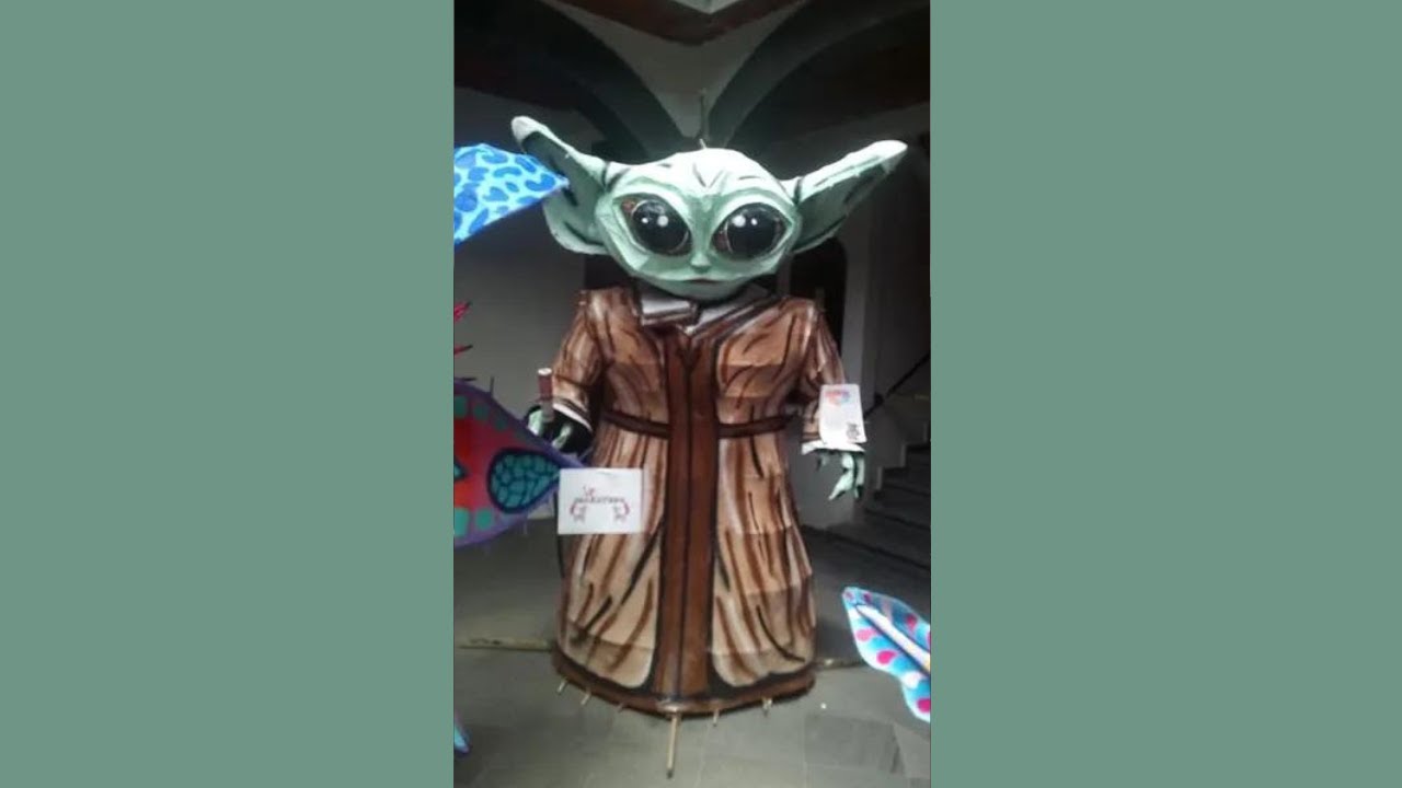 Baby Yoda (El Niño) Judas Tultepec 2022.