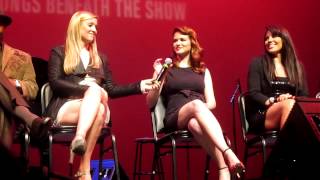 Jessica Capshaw (and Sara Ramirez) Q&A at the Grey's Concert benefiting the Actors Fund