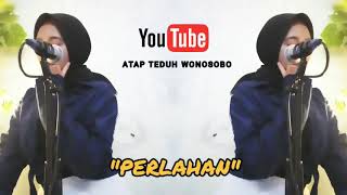 PERLAHAN [ cover ] Fina - record android samsung j2 full noise😂😂