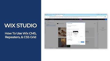 Wix Studio | How to Use Wix CMS, Repeaters, & CSS Grid