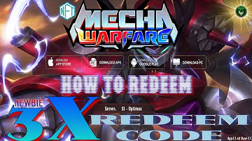 Mecha Warfare(NFT) How To Redeem/ 3X Gift Code 🎁 First Turn-Based PWE Game 2023🔥Android/iOS/Apk/PC