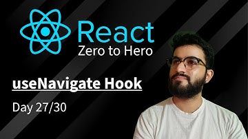 Day 27 | useNavigate Hook - React Router DOM explained with example | Zero to Hero Series | DevRushi
