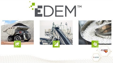 Simulação de materiais a granel, granular e de partículas com Altair EDEM™
