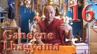 Yoga du maître &quot;Gandène Lhagya Ma&quot;, enseignement par Lama Tengon [partie 16] (rus/fra)