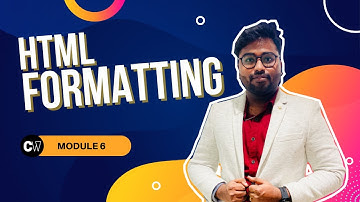 Html Formatting | Module 6 | Html5 Course in Tamil