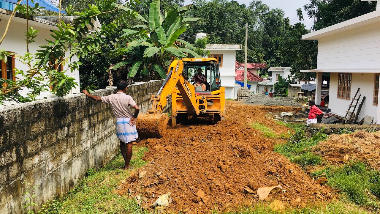 JCB 3DX Kerala Village Small Road Work Indian Jcb Operators Kerala Work jcb-3dx-kerala-village-small-road-work-indian-jcb-operators-kerala-work