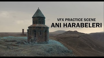 VFX Practice Scene - Ani Harabeleri / Ancient Ruins 3d model