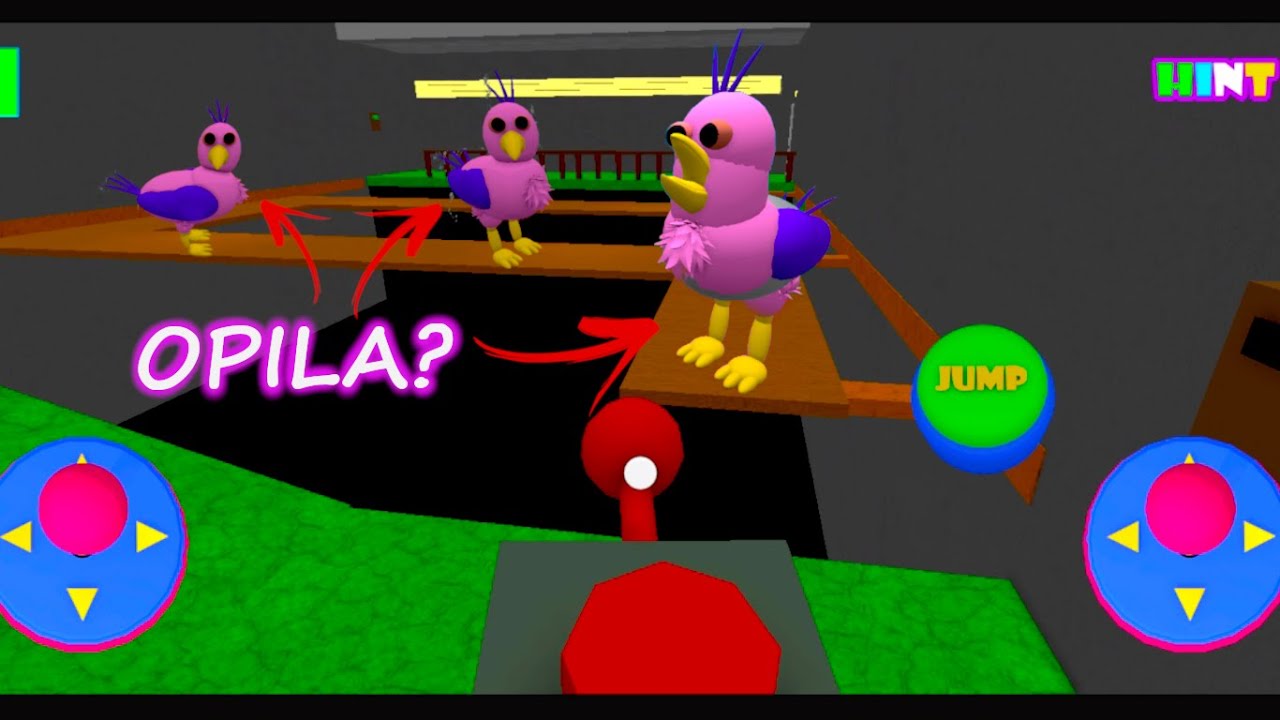 Garden of Opila Bird 3X pink monsters and Green monster Jumbo Josh