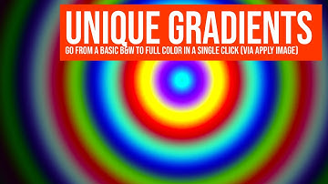 Unique Gradients In Seconds In Affinity Photo HOW TO - YET another hidden feature