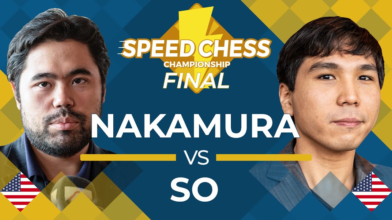 Nakamura Defeats So To Repeat As Speed Chess Champion 