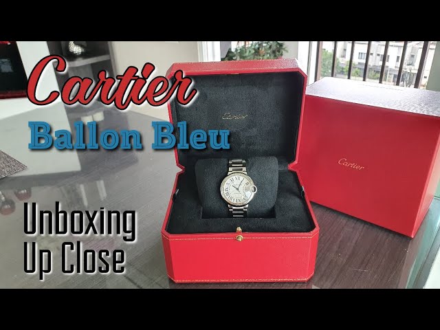 UNBOXING Cartier Ballon Bleu I Up Close 