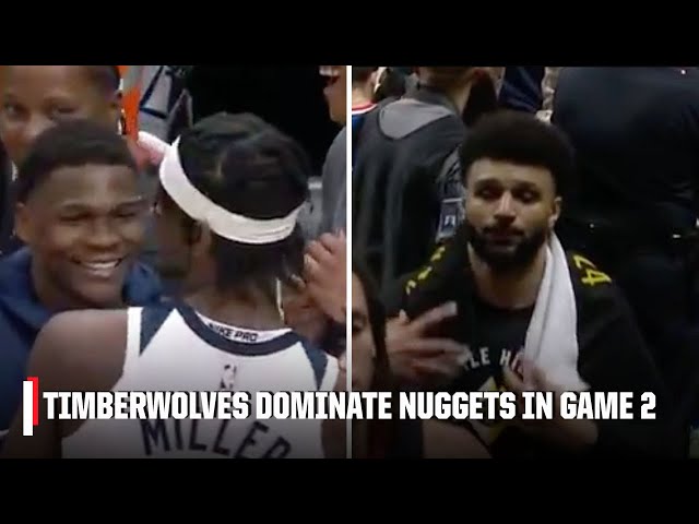 ABSOLUTE DOMINATION 😱 Nuggets fans chant 
