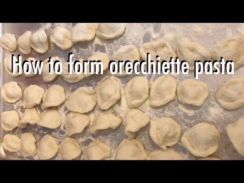 How to Form Orecchiette Pasta // Frankie Celenza