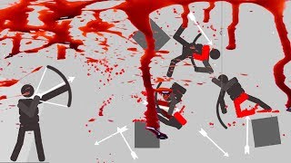 stickman bowmasters screenshot 1