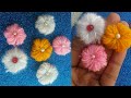 Easy Woolen craft | woolen flower | woolen handmade craft / home decoration ideas