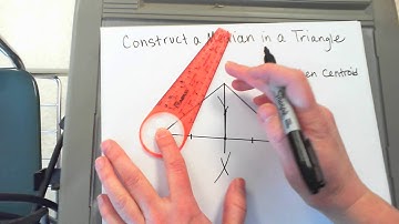 Construct a Median and Centroid