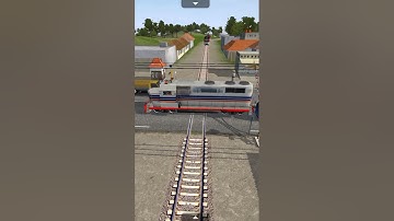 🚂 Train 🆚 Train 🚆 😱😱 | #bussid  #busmodforbussid  #bussimulator  #bussimulatorindonesia  #bussidmods