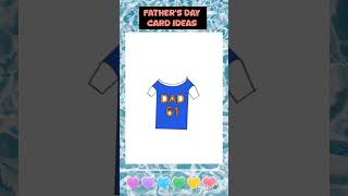Last-Minute Father's Day Card: DIY in JUST 1 Minute | How to make a card in 1 minute