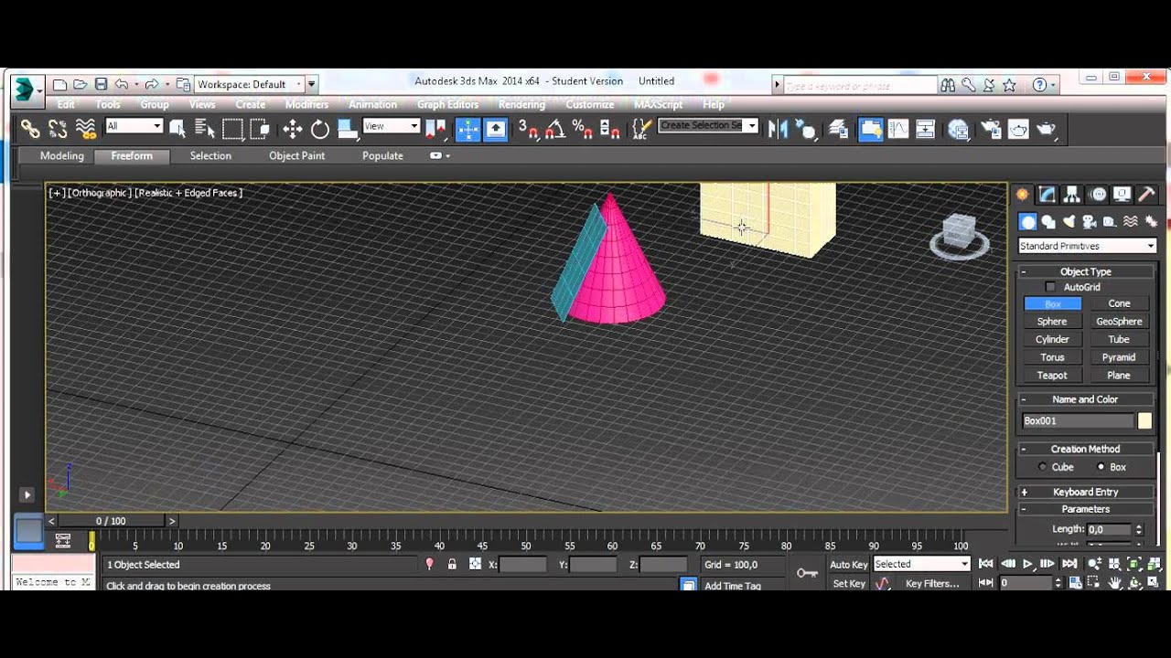 Curso de 3D Studio Max - Aula 14 - Espelhando Objetos - YouTube