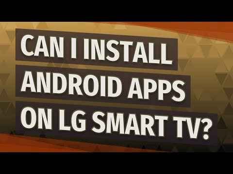 Video: Ar galime įdiegti „Android“programas „LG Smart TV“?