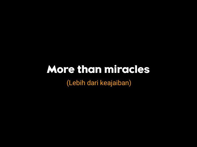 Dj Slow Terbaru - Miracles - Full Lirik u0026 Terjemahan class=