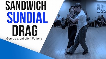 Intermediate tango class with George & Jairelbhi: The sandwich and a Drag.