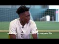 Sambi Lokonga S Interview At Arsenal
