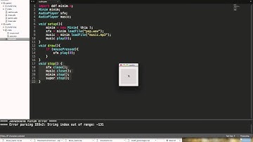 w10 programming Audio with Processing