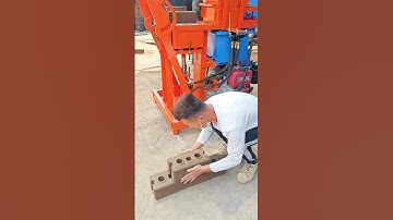 Earth stabilzed blocks machine hydraform m7mi twin block making machine fabrication de briques