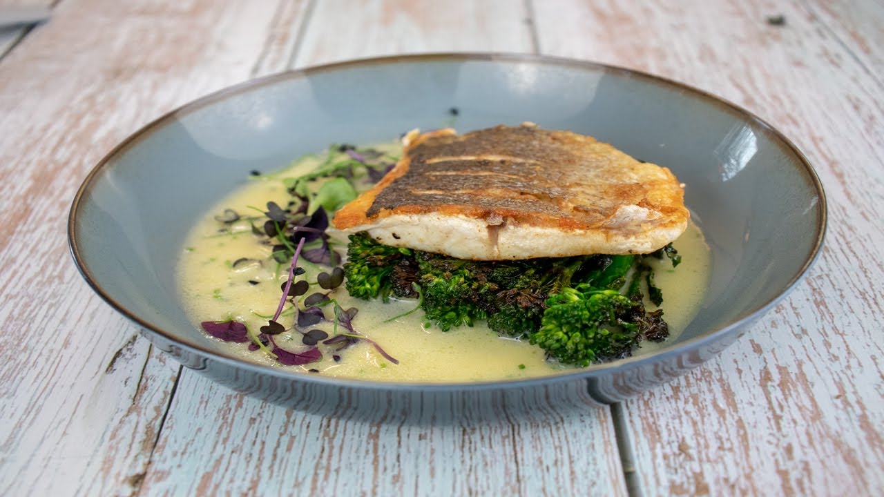 Pan seared Sea bass YouTube