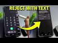 How to Reject Calls with a Text Message on Any Samsung Galaxy Phone 2026