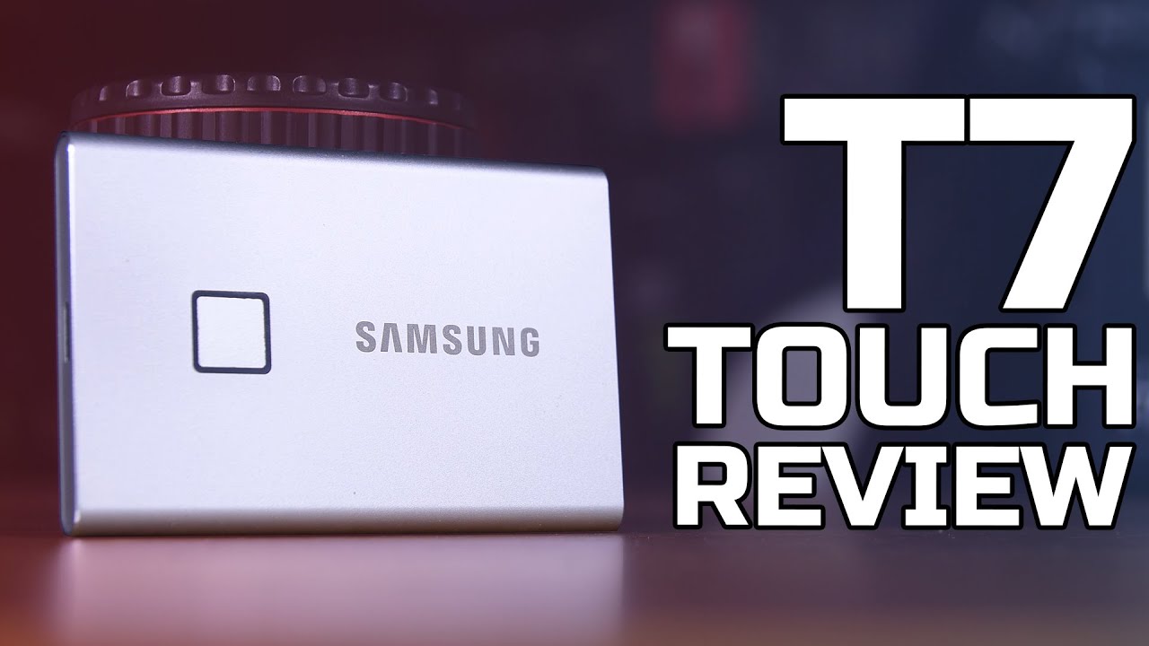 Review: Samsung T7 Touch portable external SSD with fingerprint sensor 