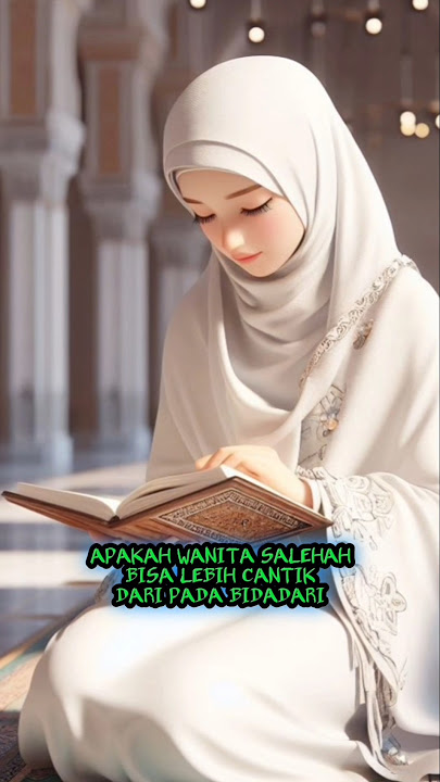 Wanita dunia bidadari surga #wanita #shaliha #bidadari #surga