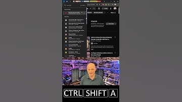 Find Lost Browser Tabs with CTRL-SHIFT-A #shorts