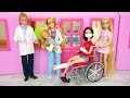 Pink Hospital For Dolls, Pediatrician Doctor dokter RSUD ?????? Boneca de mdico Krankenhaus Hpital