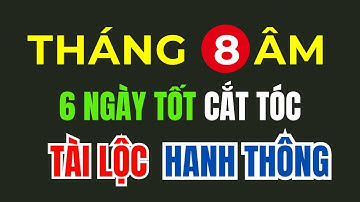 Ai Cắt Tóc 6 Ngày Này, Vận trình Sáng Đỏ Như Son Tài lộc hanh thông, Tháng 8 âm lịch, Năm Ất tỵ 2025