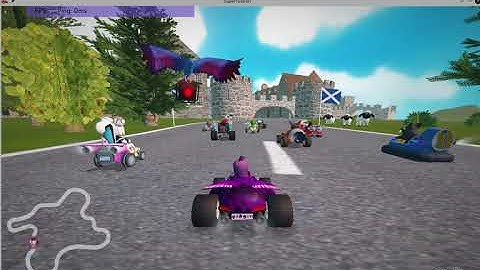 SuperTuxKart, Pidgin won the race from last to first