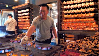 One day income $15000!!! / 800 Chicken a day / Oak woodgrilled whole chicken | Korean Street food